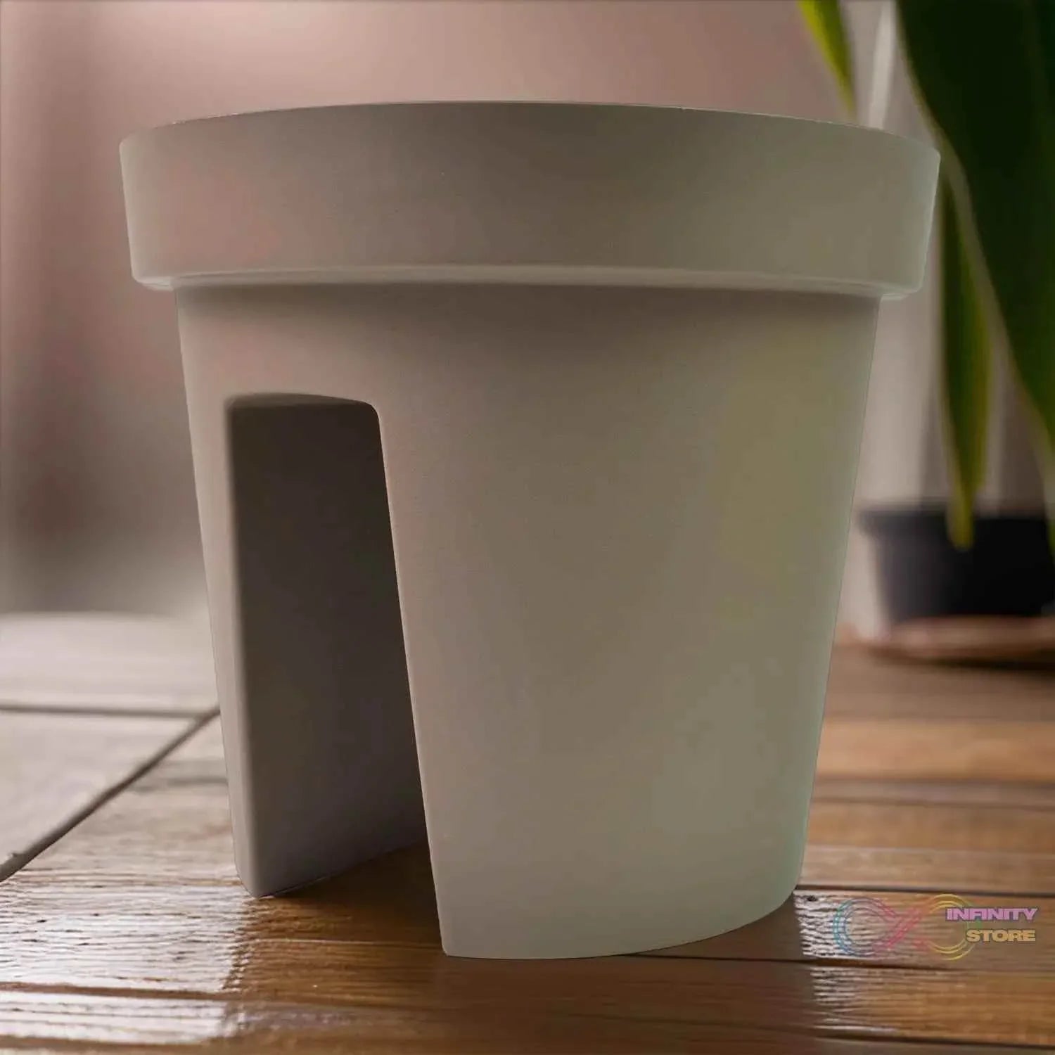 Creative Flower pot Balcony Flower Pot Holder (2 Pc) - infinityexculsivestore.com
