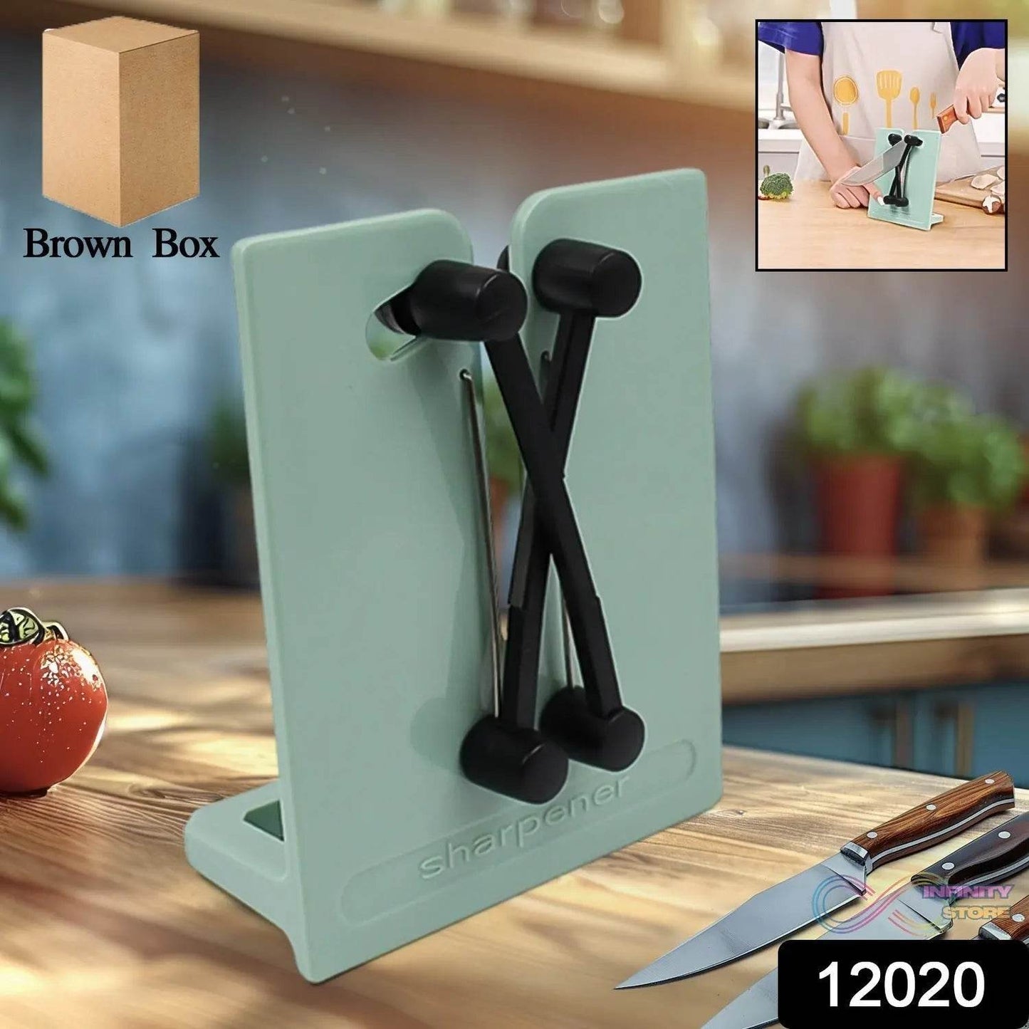 Creative kitchen knife sharpener (1 Pc) - infinityexculsivestore.com