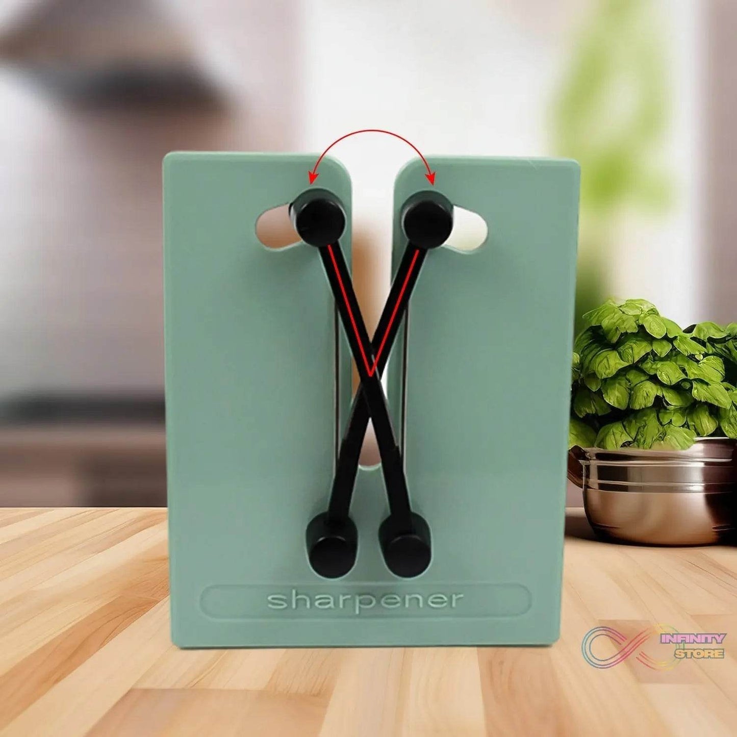 Creative kitchen knife sharpener (1 Pc) - infinityexculsivestore.com