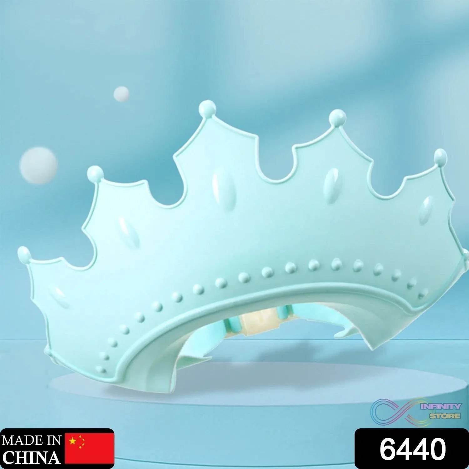Crown Baby Shower Cap Adjustable Crown Baby Child Protection, Eye Protection, Ear Protection, Adjustable Swim Cap, Waterproof and Adjustable for Kids and Babies - infinityexculsivestore.com