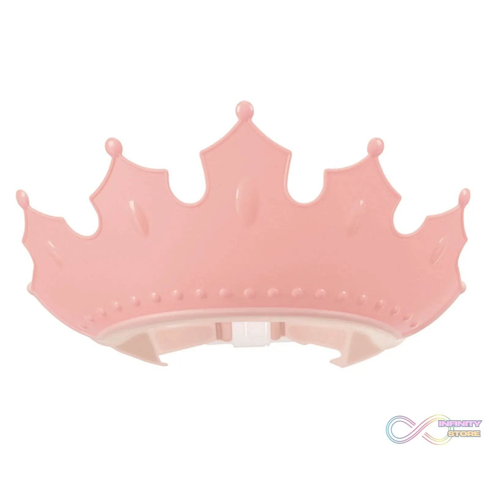 Crown Baby Shower Cap Adjustable Crown Baby Child Protection, Eye Protection, Ear Protection, Adjustable Swim Cap, Waterproof and Adjustable for Kids and Babies - infinityexculsivestore.com