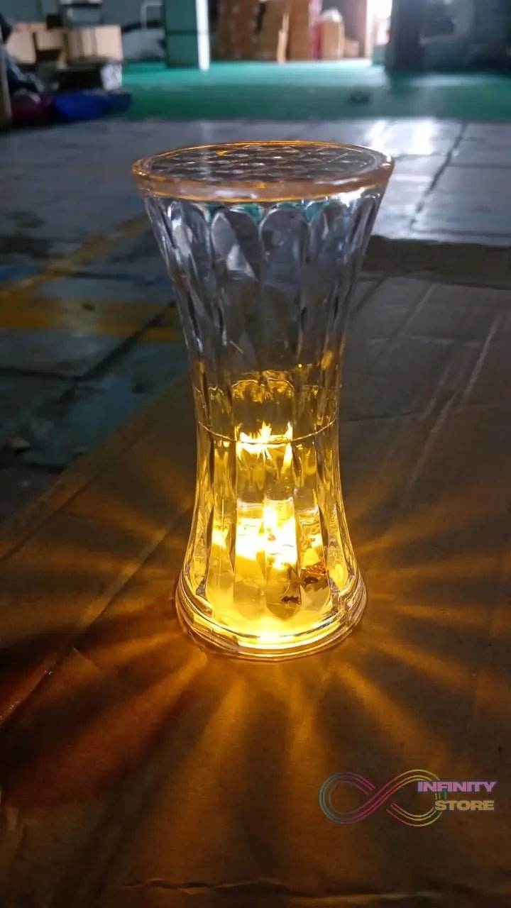 Crystal Lamp, Universal Night Light, Soft Lighting (1 Pc) - infinityexculsivestore.com