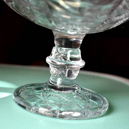 Crystal Touch Beautiful Decorative Designer Fruit Glass Bowl - infinityexculsivestore.com