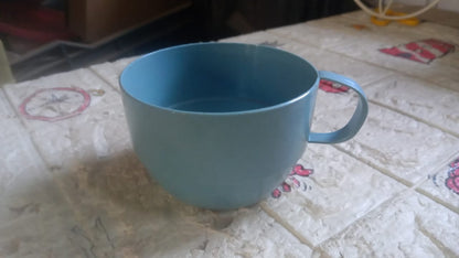 Multipurpose Plastic Water Cup, With Handle, Reusable Cups, Environmental Friendly Festival for Milk Cup, Coffee Cup, Tea Cup, Breakfast Cup, Drinking Mug or Outdoor for Household Gift For Birthday (1 Pc) - infinityexculsivestore.com