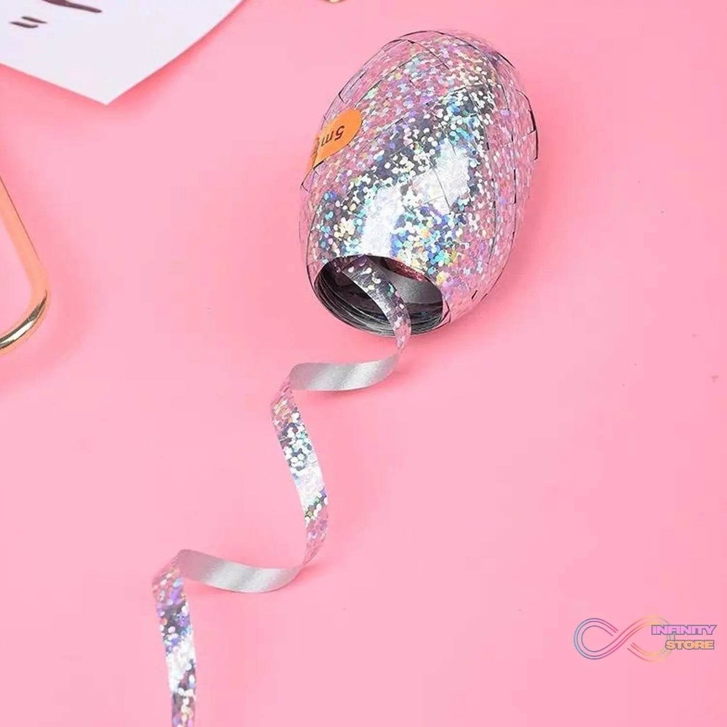 Curling Balloon Ribbon Roll for Gifts, Balloons & Crafts Pack of 6 (Multicolor) - infinityexculsivestore.com