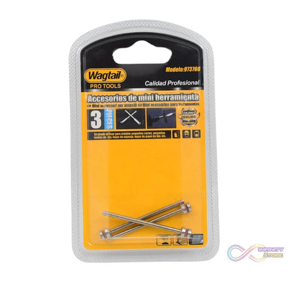 Cut - Off Wheel Screw Mandrels Shank Dia Cutting Disc Holder (3 Pcs Set) - infinityexculsivestore.com