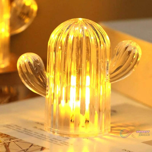 Cute Cactus LED Night Light (Cactus / 1 Pc) - infinityexculsivestore.com