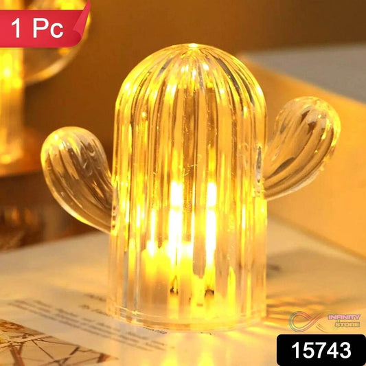 Cute Cactus LED Night Light (Cactus / 1 Pc) - infinityexculsivestore.com