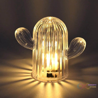 Cute Cactus LED Night Light (Cactus / 1 Pc) - infinityexculsivestore.com