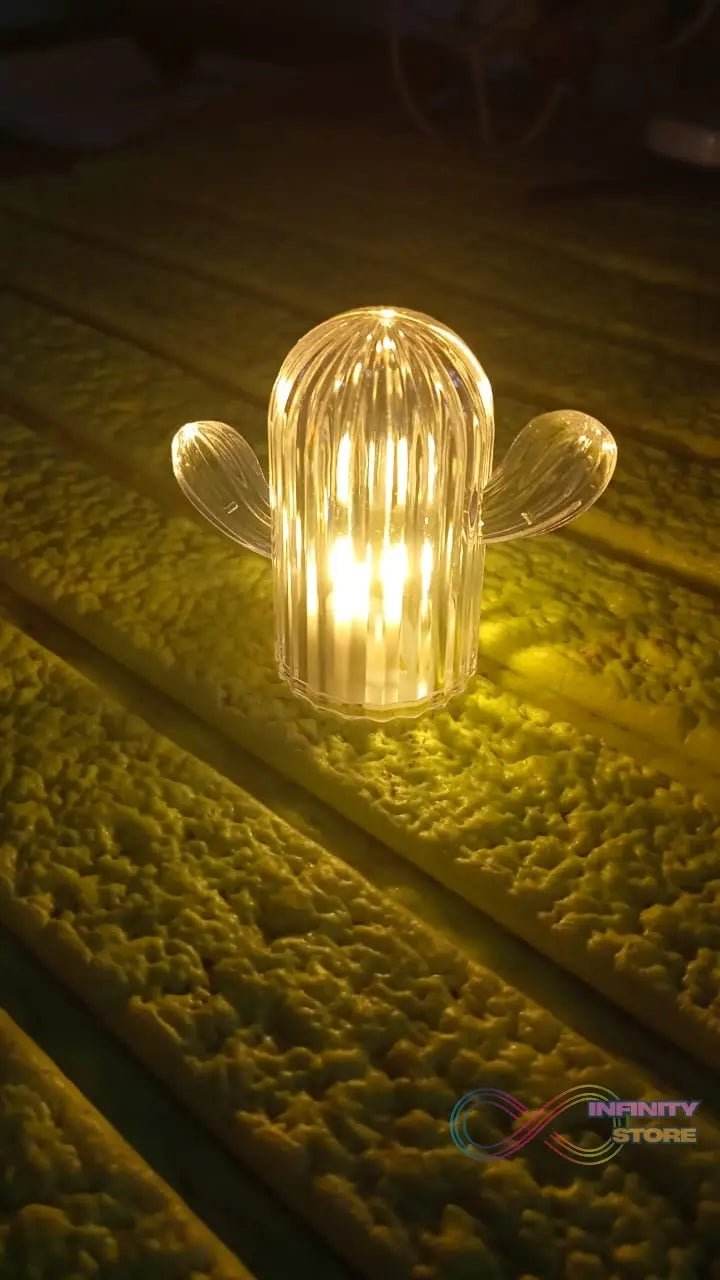 Cute Cactus LED Night Light (Cactus / 4 Pcs Set) - infinityexculsivestore.com