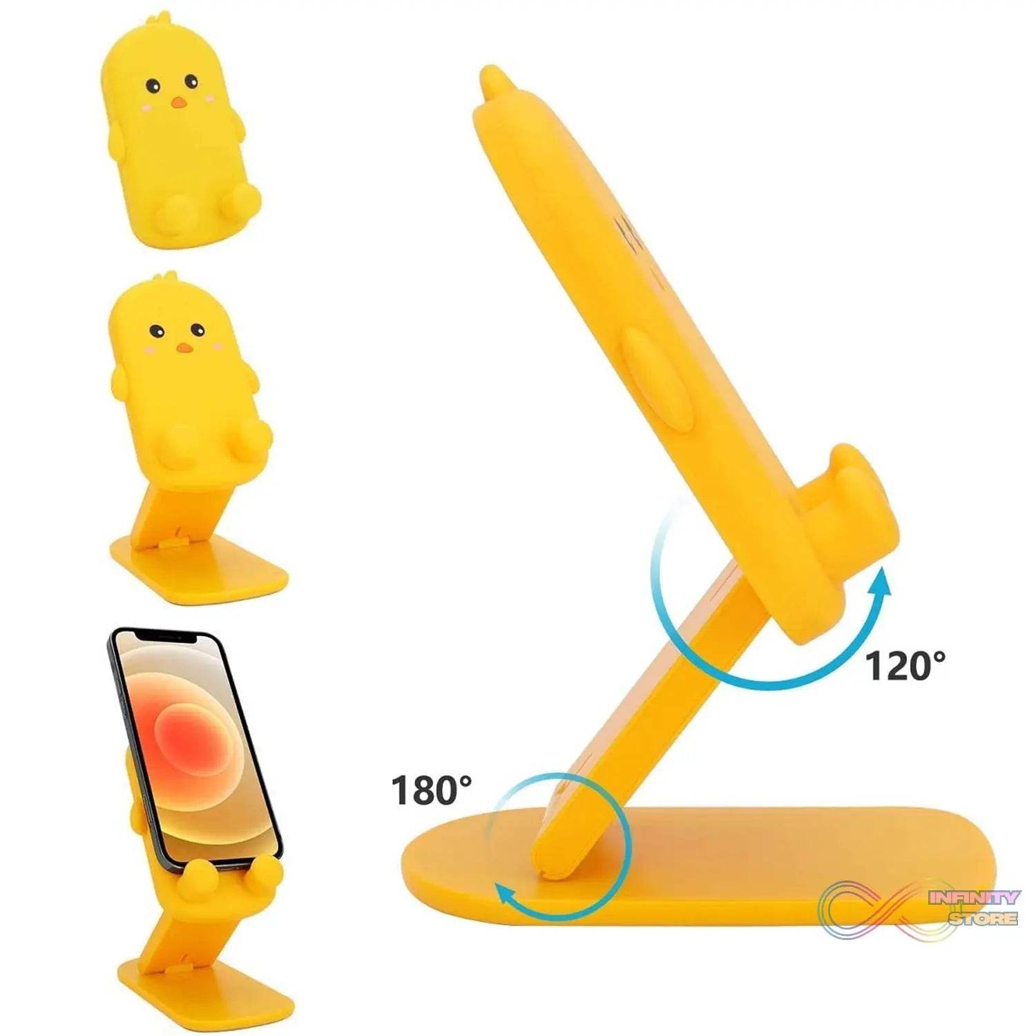 Cute Cartoon Design Multi-Angle Adjustable Foldable Mobile Stand - infinityexculsivestore.com