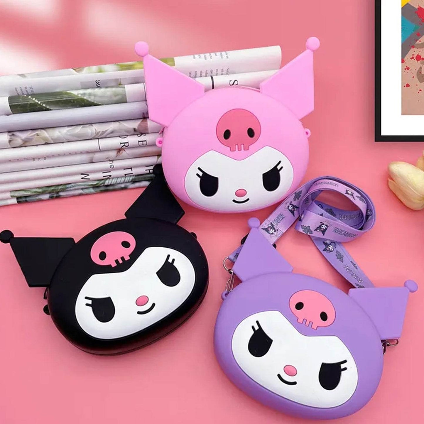Cute Cartoon Girls' Backpack, Shoulder Bag / Purse, Portable, Mini Silicone Handbag Girls, Children's Bag/Purse for Girls Women, Gift Girls Bag Accessories (1 Pc Mix Color ) - infinityexculsivestore.com