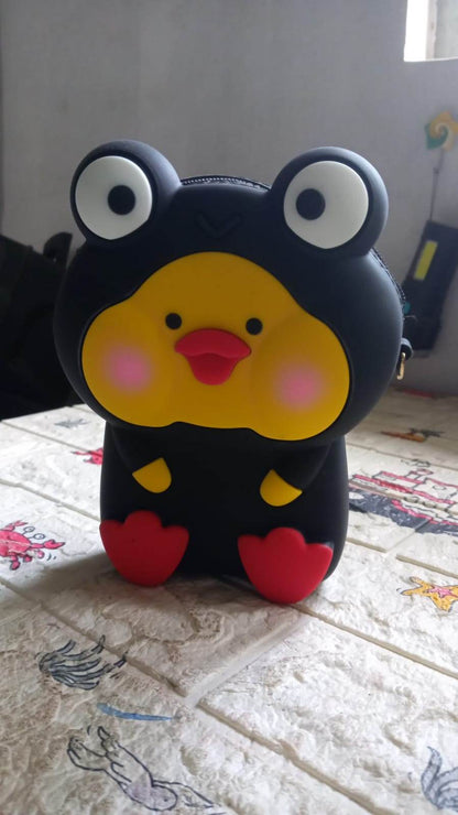 Cute Cartoon Girls' Backpack, Shoulder Bag / Purse, Portable, Mini Silicone Handbag Girls, Children's Bag/Purse for Girls Women, Gift Girls Bag Accessories (1 Pc Mix Color ) - infinityexculsivestore.com