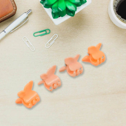 Cute Cartoon Plush Hairpin Set (7 Pcs Set / Mix Colour) - infinityexculsivestore.com