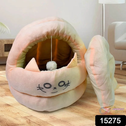 Cute Cat / Dog Sleeping Bed, Pet Supplies | Dog Supplies | Beds (1 Set) - infinityexculsivestore.com