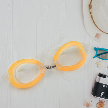 Cute Design Adjustable Swimming Goggles Summer Season Pool Party Swim Sunglasses For Kids Boys, Clear Vision Anti-Fog Waterproof (1 Pc ) - infinityexculsivestore.com