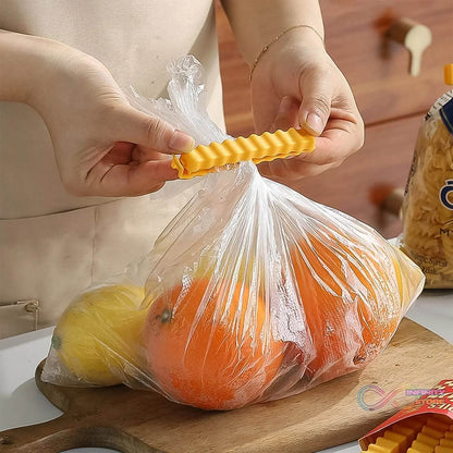 Cute French-Fries-Shaped Bag Clips With in a Magnetic Box (12 Pcs Set) - infinityexculsivestore.com