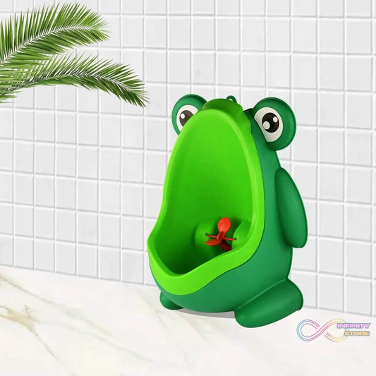 Cute Frog Standing Potty Training Urinal for Boys - Toilet with Funny Aiming Target - infinityexculsivestore.com