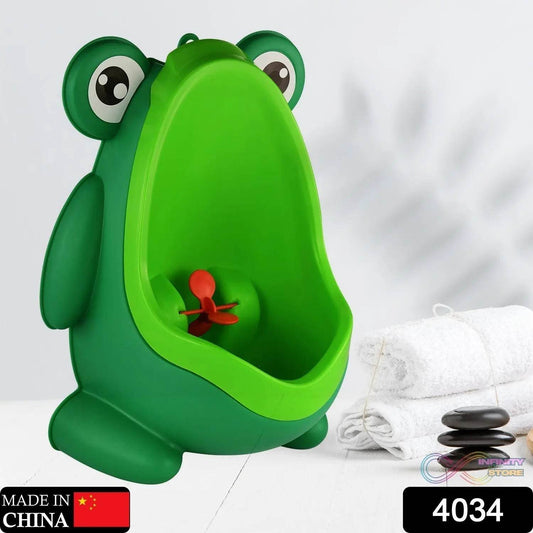 Cute Frog Standing Potty Training Urinal for Boys - Toilet with Funny Aiming Target - infinityexculsivestore.com