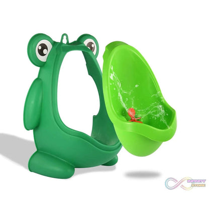 Cute Frog Standing Potty Training Urinal for Boys - Toilet with Funny Aiming Target - infinityexculsivestore.com