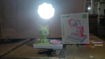 Cute Lovely Cartoon With Base LED Desk Light (1 Pc) - infinityexculsivestore.com