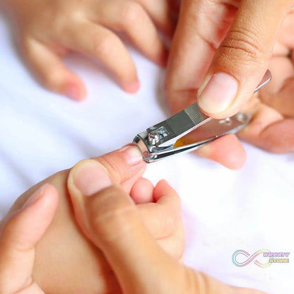 Cute Nail Clipper with Nail Catcher, Nail File - Stainless Steel (1 Pc) - infinityexculsivestore.com
