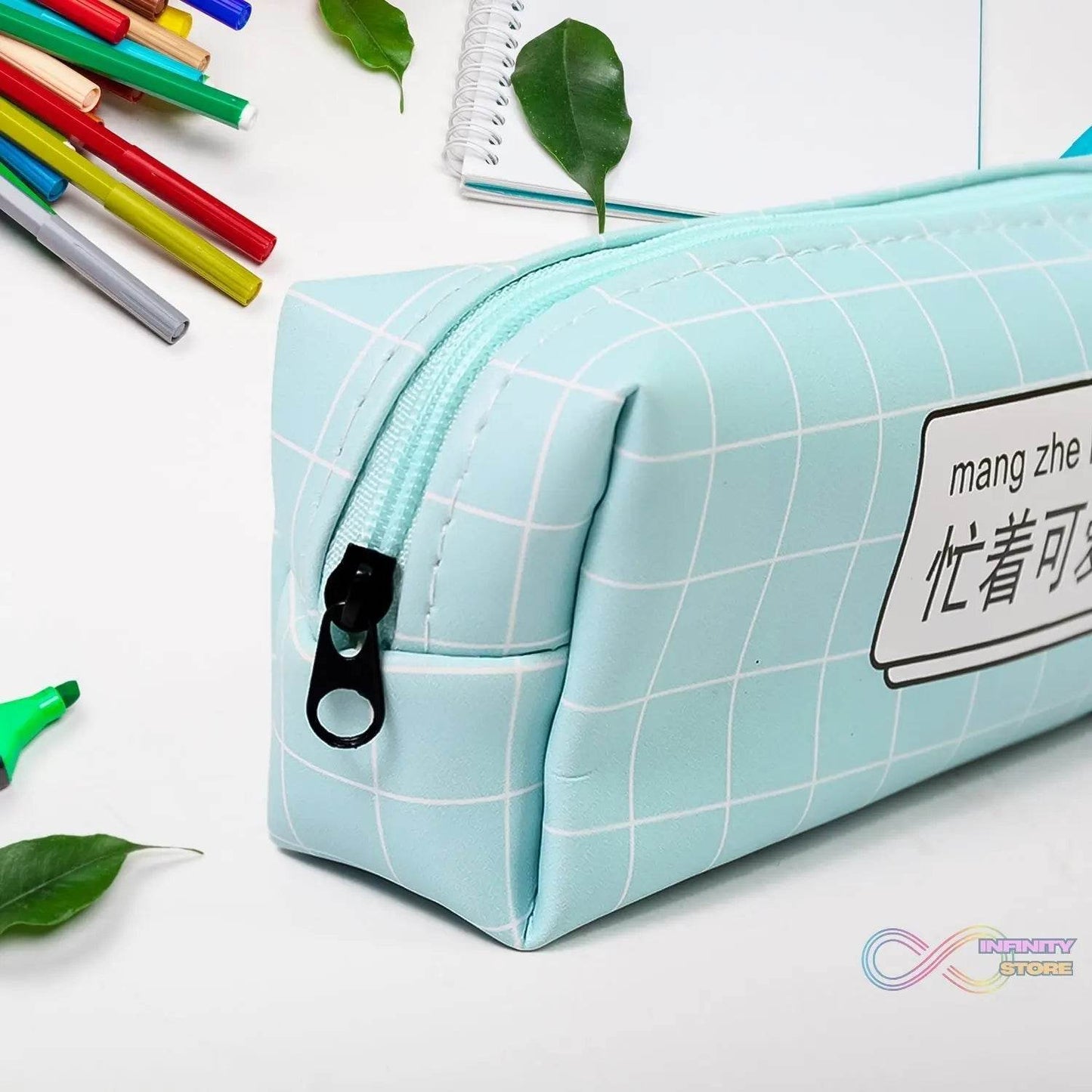 Cute Pencil Pouch Pencil Case Waterproof Stationery Bag (1 Pc) - infinityexculsivestore.com