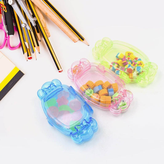 Cute School Eraser Set Cute Eraser Multi Design Rubber Erasers For Pencil Cleaning Stationery School Student Girl Kids (15 pc In1 Set) - infinityexculsivestore.com