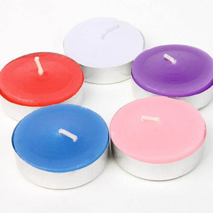 DECORATIVE COLOR CANDLE LIGHT CANDLE PERFECT FOR GIFTS, HOME, ROOM, BIRTHDAY, ANNIVERSARY DECORATIVE CANDLES (10 Pc Set) - infinityexculsivestore.com