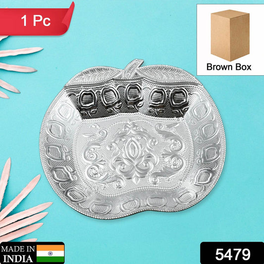 DECORATIVE MUKHWAS SERVING TRAY SERVING MUKHWAS PLATE FANCY TRAY DRY FRUIT SERVING TRAY (1 Pc Set) - infinityexculsivestore.com