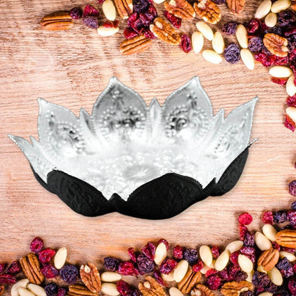 DECORATIVE MUKHWAS SERVING TRAY SERVING MUKHWAS PLATE FANCY TRAY DRY FRUIT SERVING TRAY (1 Pc ) - infinityexculsivestore.com