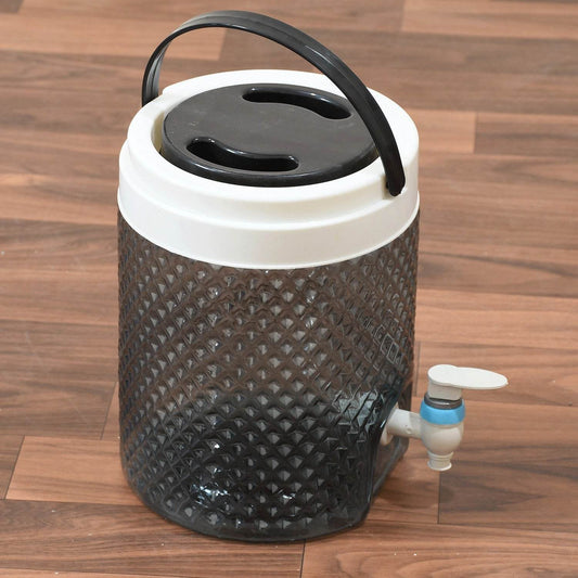 DIAMOND CUT DESIGN PLASTIC WATER JUG TO CARRYING WATER AND OTHER BEVERAGES (4500ML) - infinityexculsivestore.com