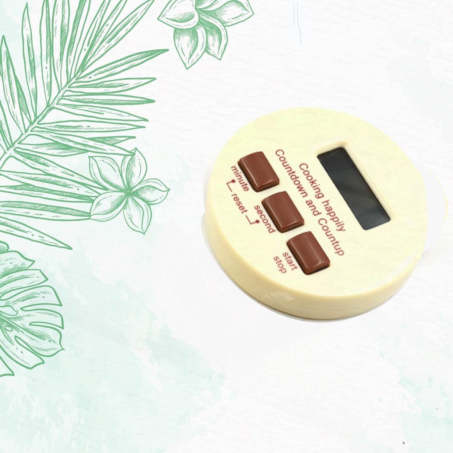 DIGITAL KITCHEN TIMER WITH ALARM | STOP WATCH TIMER FOR KITCHEN | KITCHEN TIMER WITH MAGNETIC STAND |TIMER CLOCK FOR STUDY - infinityexculsivestore.com