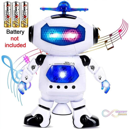 Dancing Robot with 3D Lights and Music. - infinityexculsivestore.com