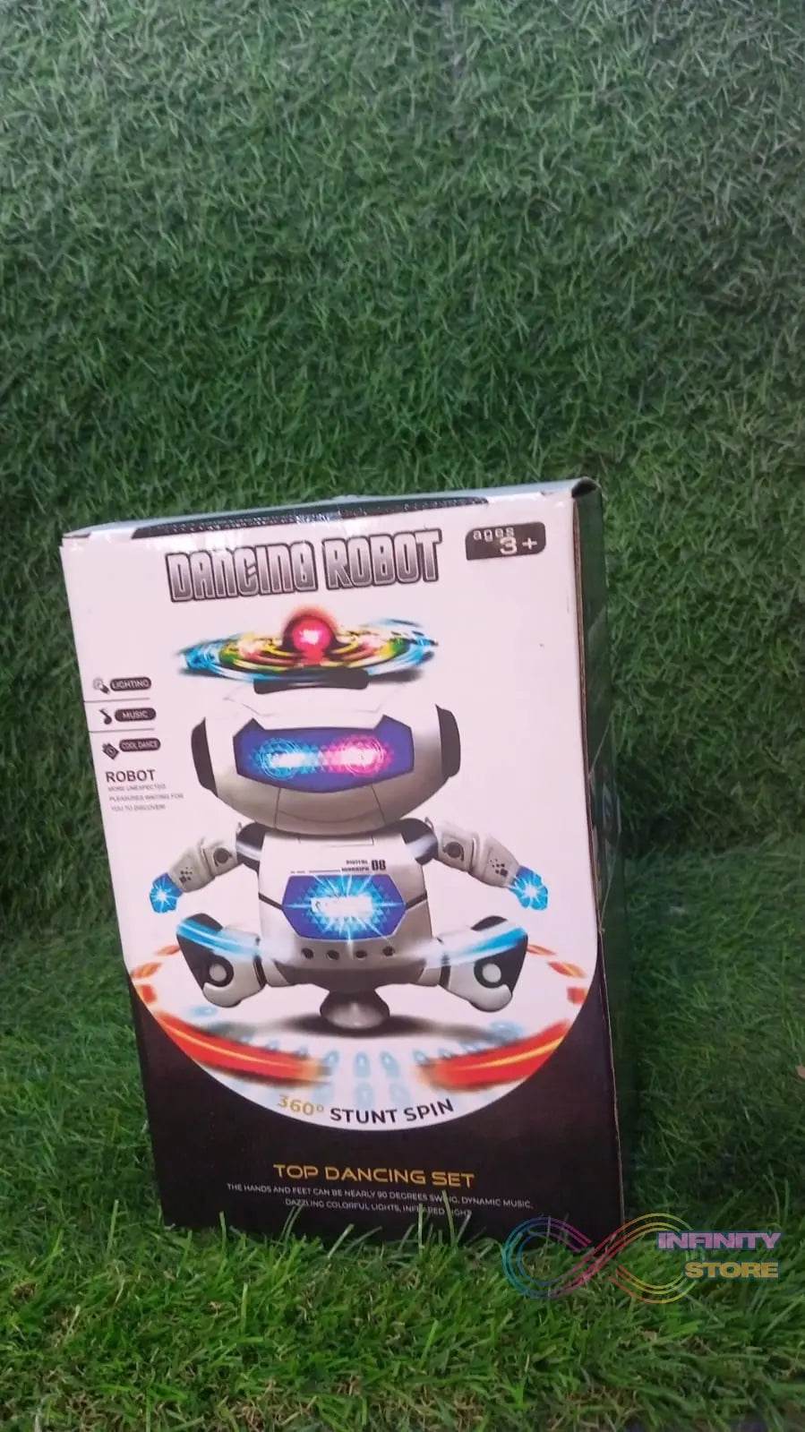 Dancing Robot with 3D Lights and Music. - infinityexculsivestore.com