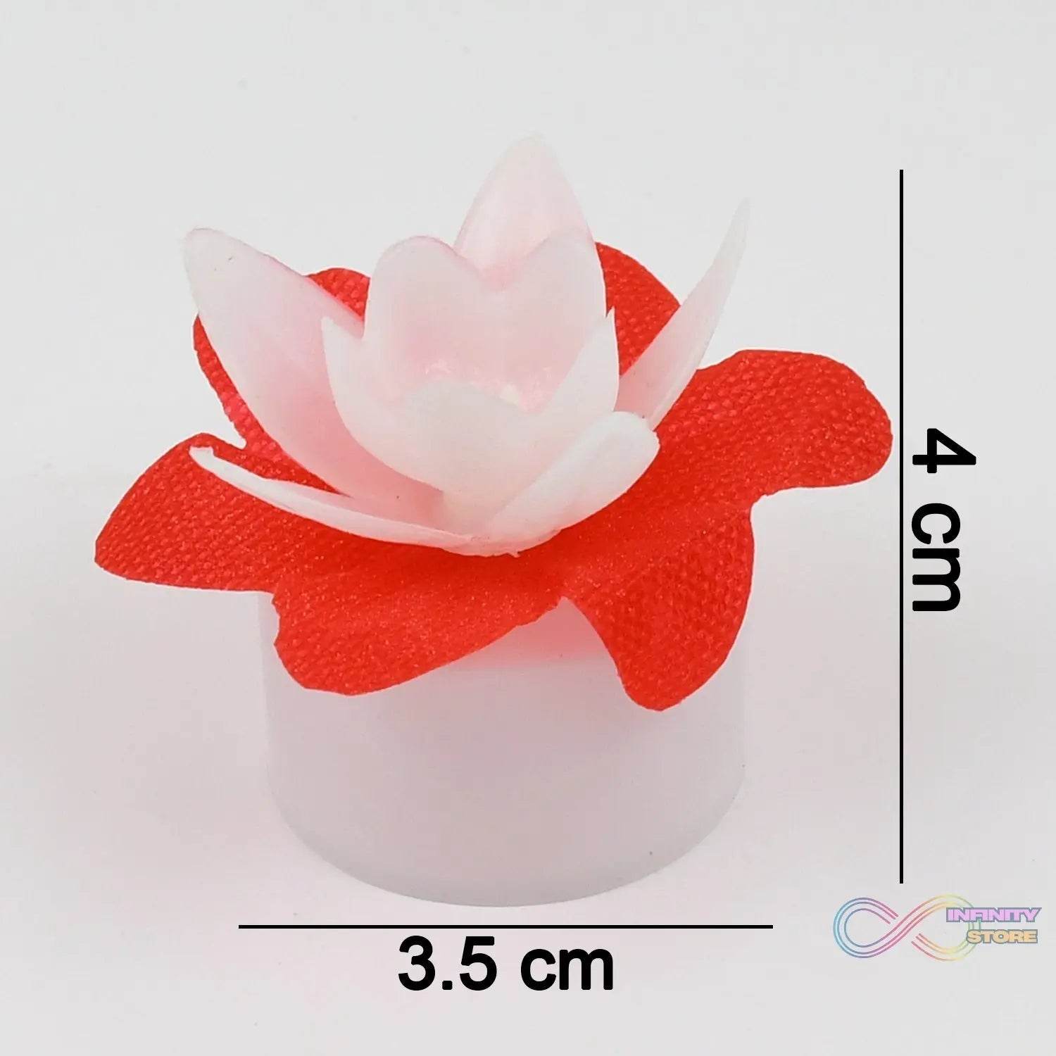 Decoration Candles/Led Diwali Decor Lotus Flower Candle (5 Pc) - infinityexculsivestore.com