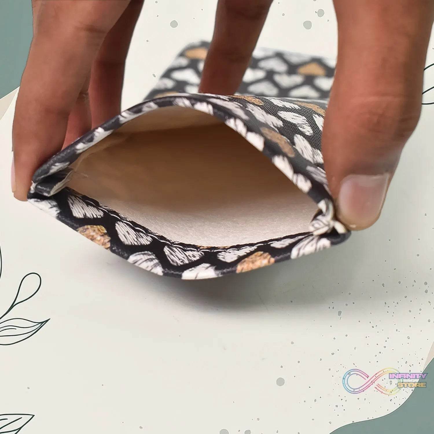 Decorative Glasses Case Eyeglasses Holder Storage Box (1 Pc / Mix color & Design) - infinityexculsivestore.com