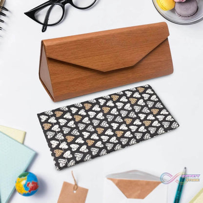 Decorative Glasses Case Eyeglasses Holder Storage Box (1 Pc / Mix color & Design) - infinityexculsivestore.com