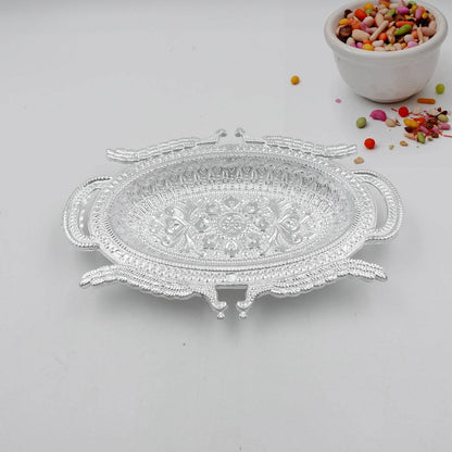 Decorative Mukhwas Serving Tray Serving Mukhwas Plate Fancy Candy Tray Dry Fruit Serving Tray - infinityexculsivestore.com