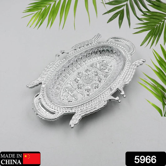 Decorative Mukhwas Serving Tray Serving Mukhwas Plate Fancy Candy Tray Dry Fruit Serving Tray - infinityexculsivestore.com