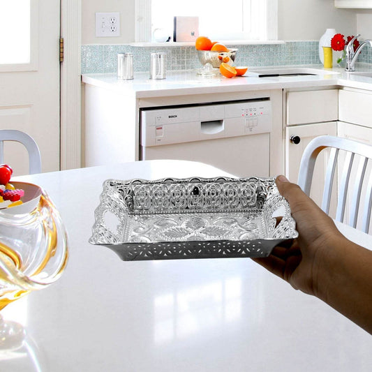Decorative Mukhwas Serving Tray Serving Mukhwas Plate Fancy Candy Tray Dry Fruit Serving Tray - infinityexculsivestore.com