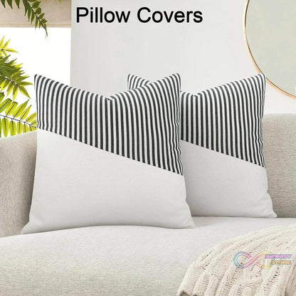 Decorative Pillow Covers Cushion Cases Soft Cotton (26 × 26 Inch / 1 Pair / 2 Pc) - infinityexculsivestore.com
