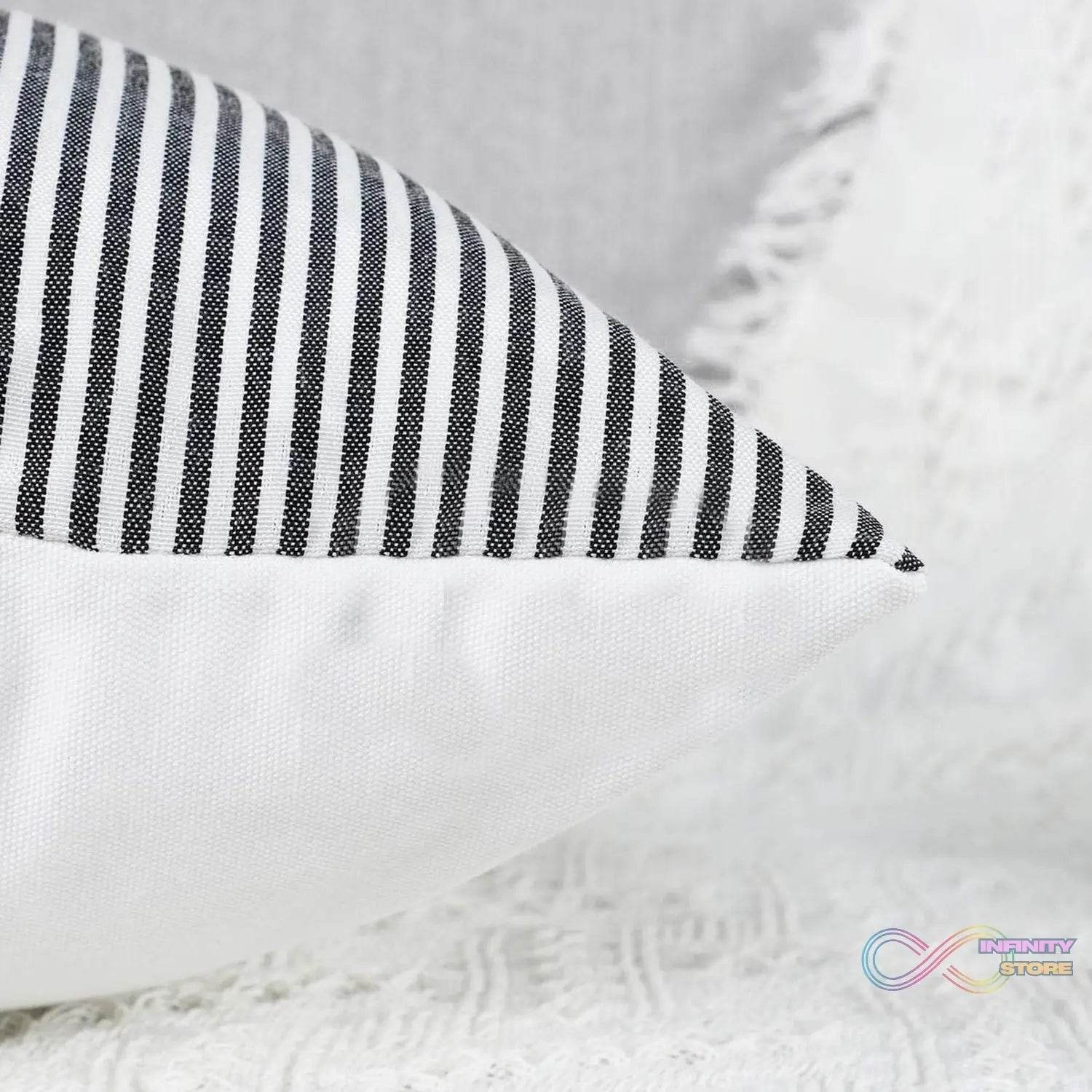 Decorative Pillow Covers Cushion Cases Soft Cotton (26 × 26 Inch / 1 Pair / 2 Pc) - infinityexculsivestore.com