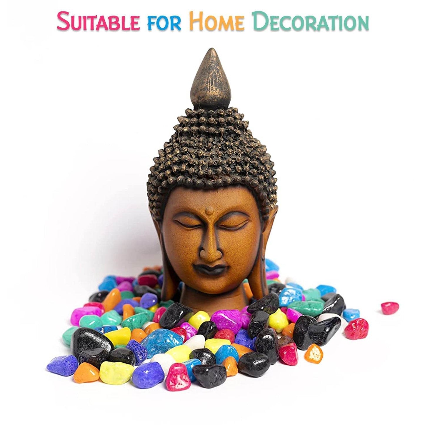 Decorative Stones and Pebbles for Garden, Vase Fillers Multicolor. - infinityexculsivestore.com