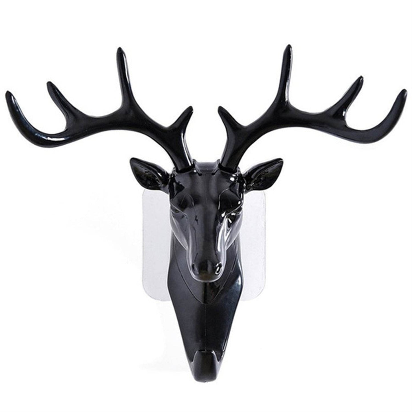 Deer Head Self Adhesive Wall Door Hook Hanger - infinityexculsivestore.com