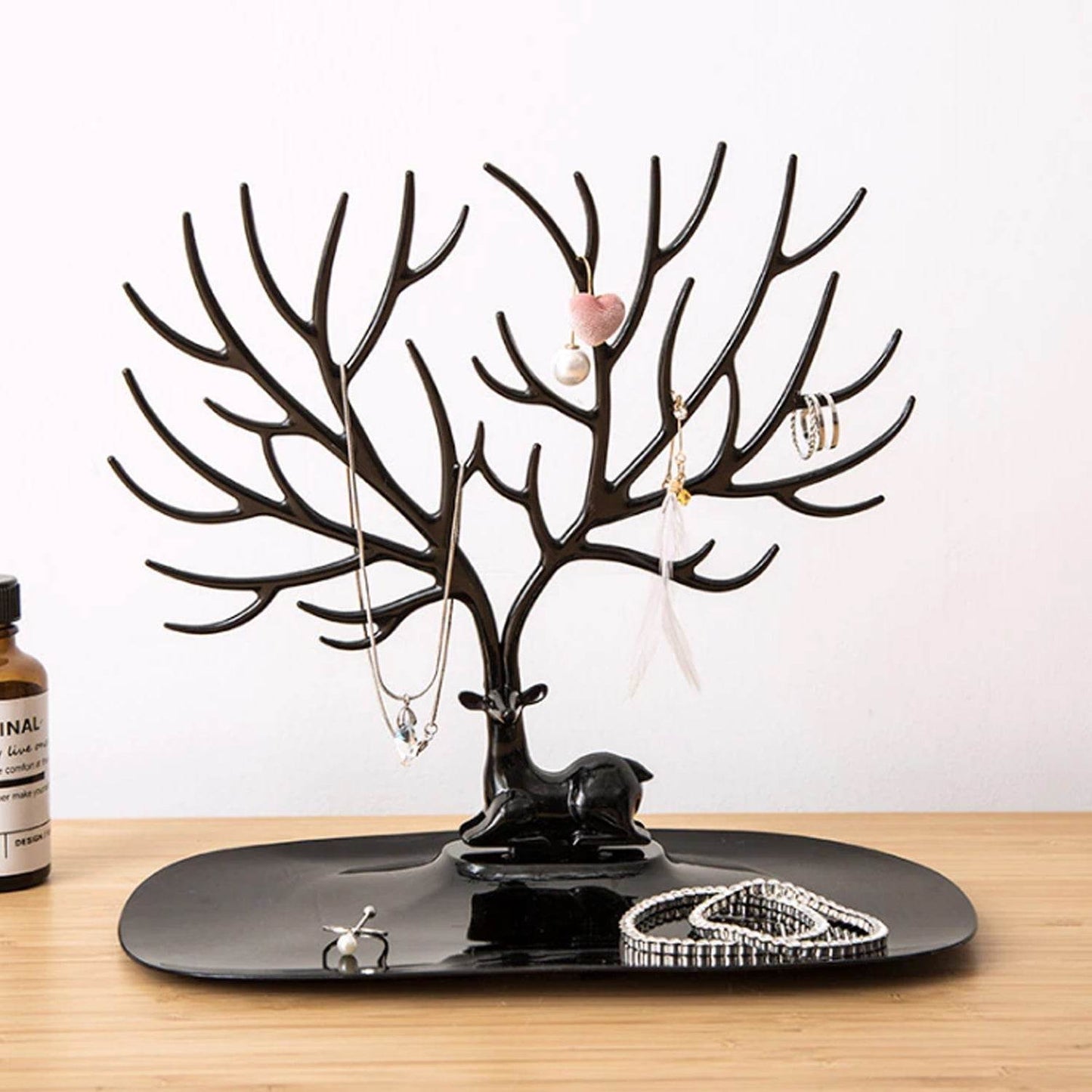 Deer Shaped Jewellery Display Holder Earring Necklace Holder Organiser (1Pc Only) - infinityexculsivestore.com