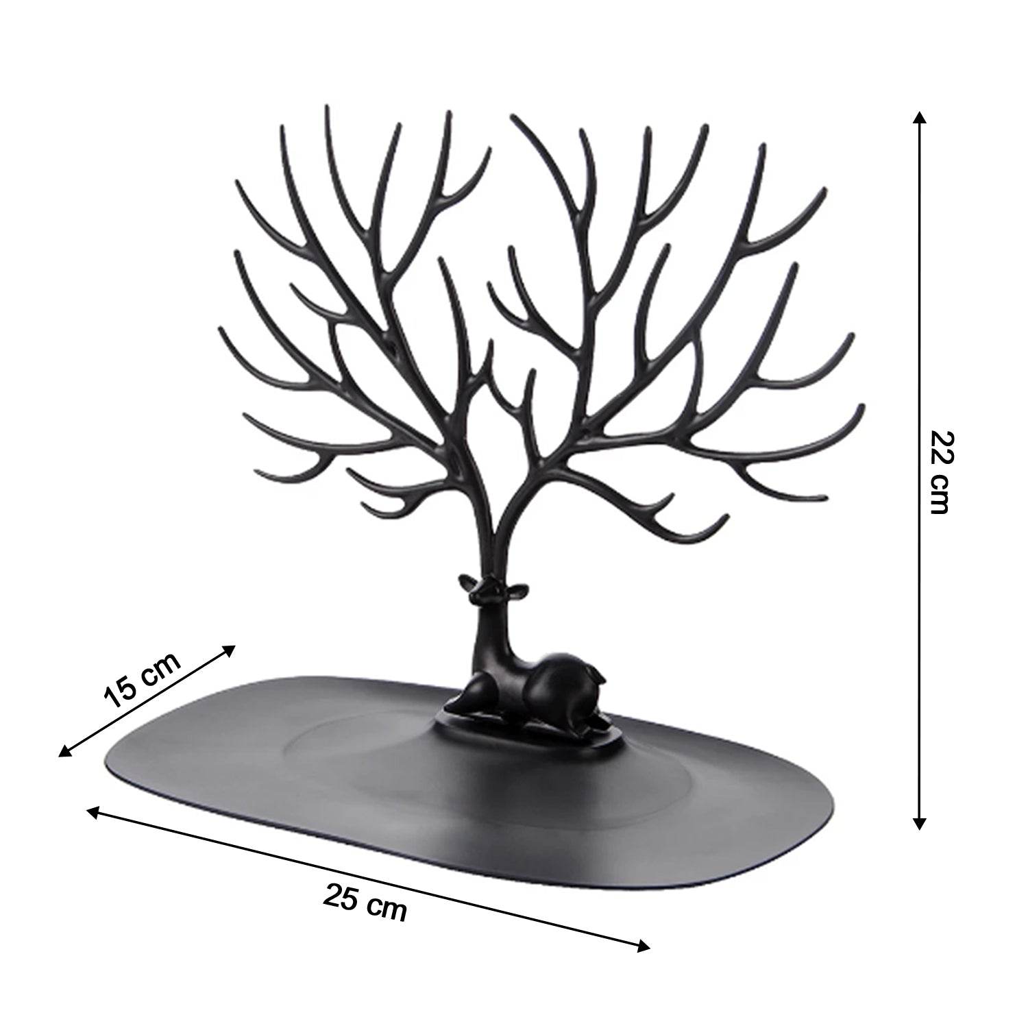 Deer Shaped Jewellery Display Holder Earring Necklace Holder Organiser (1Pc Only) - infinityexculsivestore.com