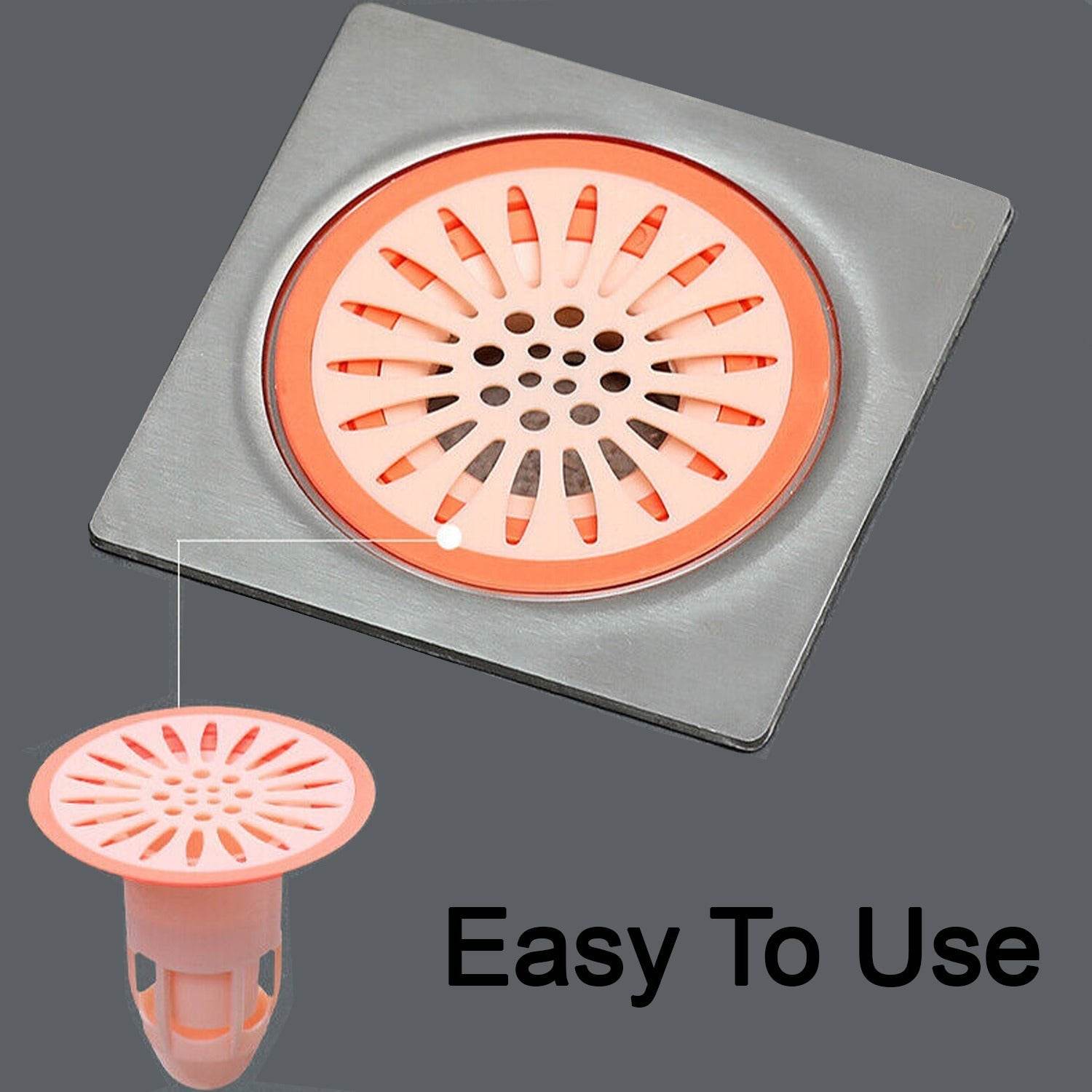Deodorant Floor Drain Core Silicone Drain Stopper Insectproof Anti-Odor Hair Trap Plug Trap for Kitchen Bathroom Toilet - infinityexculsivestore.com