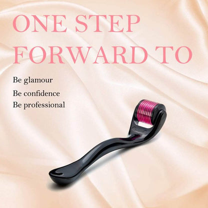 Derma Roller Anti Ageing and Facial Scrubs & Polishes Scar Removal Hair Regrowth (0.75mm) - infinityexculsivestore.com