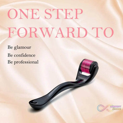 Derma Roller Anti Ageing and Facial Scrubs & Polishes Scar Removal Hair Regrowth (1mm) - infinityexculsivestore.com